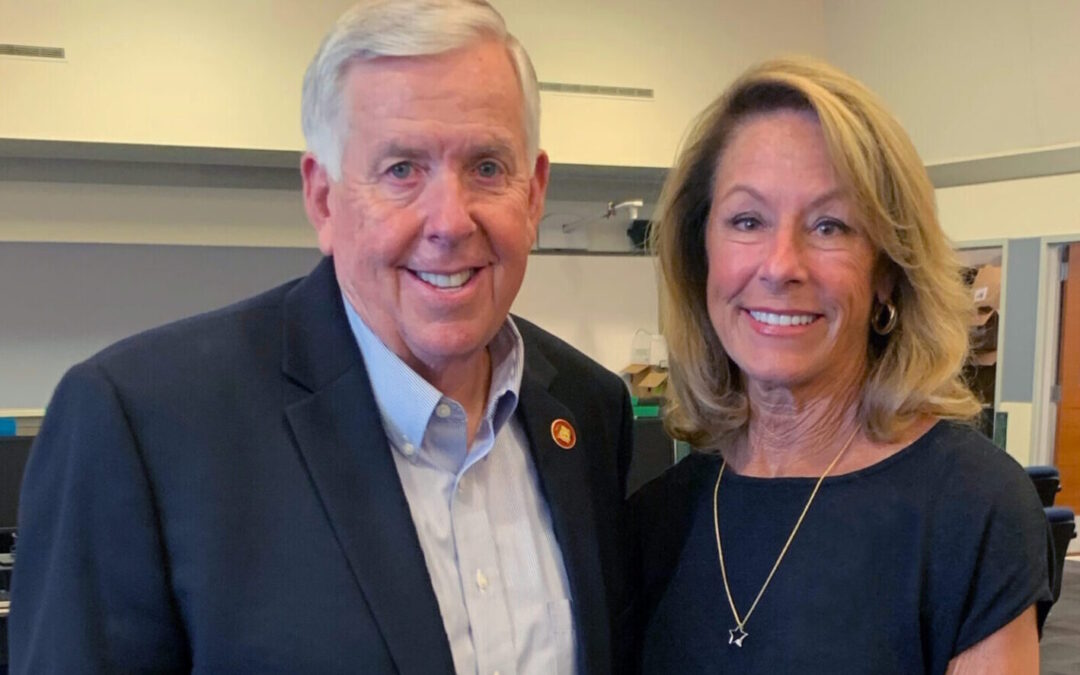 Mayor McNamara Meets Missouri Governor Mike Parsons